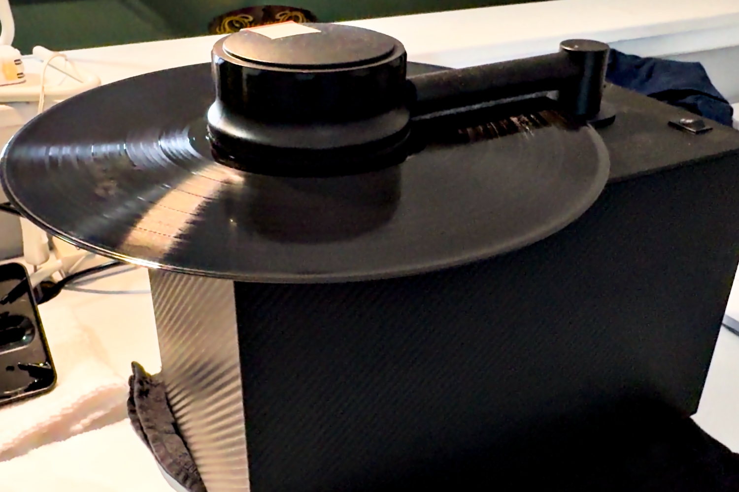 The Record Doctor X vacuum machine